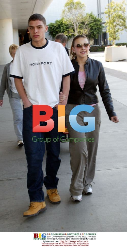 Charlotte Church Arrives in L.A.