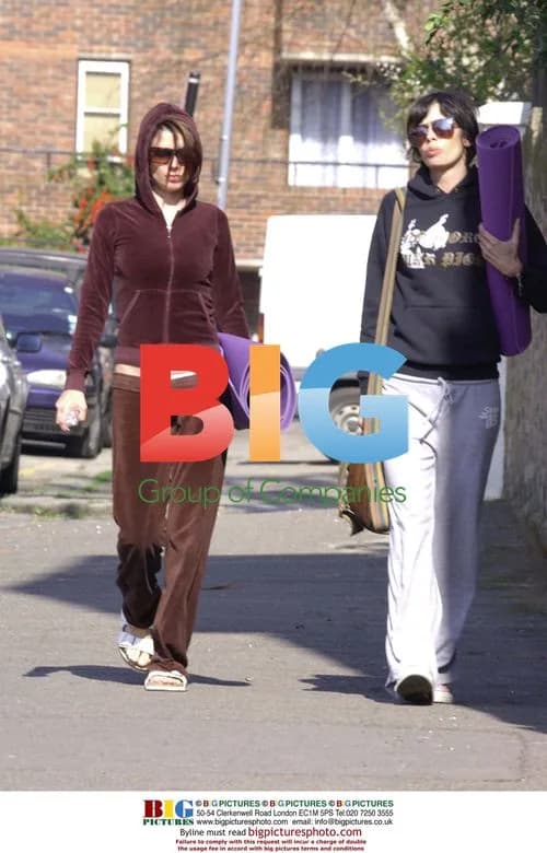 Sadie Frost returns home from yoga