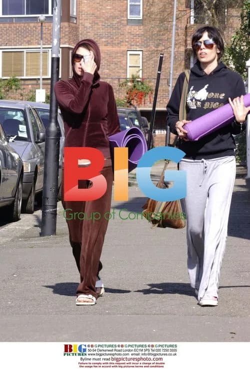 Sadie Frost leaving yoga session