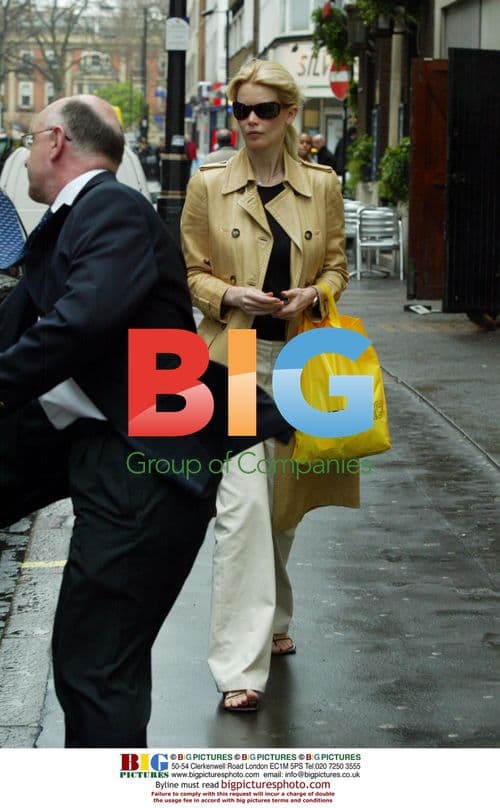 Claudia Schiffer Out Shopping with Mother