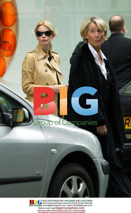 Claudia Schiffer Out Shopping in London