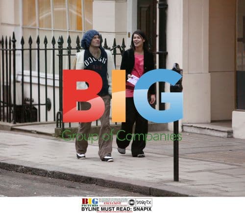 Footballer Freddie Ljungberg Out with Mystery Girl