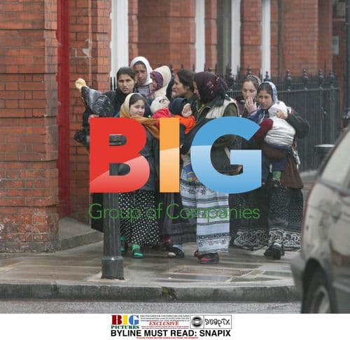 Asylum seekers begging on Knightsbridge streets