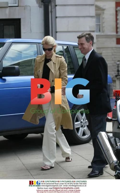 Claudia Schiffer Leaves London Home