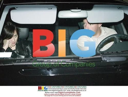 Madonna and Guy Richie leaving Kaballah center