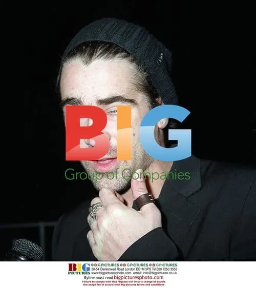 Colin Farrell at 'Phone Booth' Event