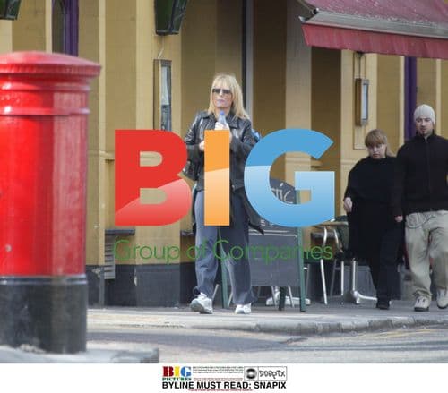 TV Presenter Gaby Roslin Seen Out in London