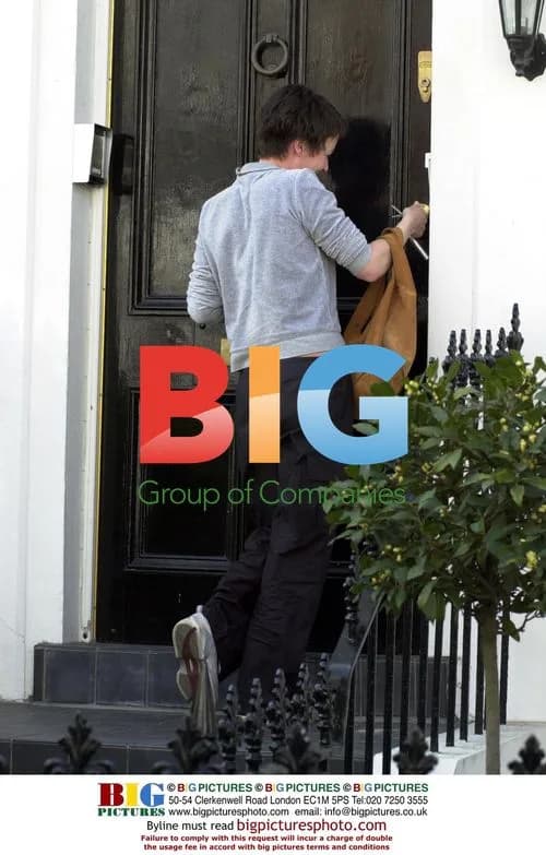 Liz Hurley's PA arrives for Damien's birthday