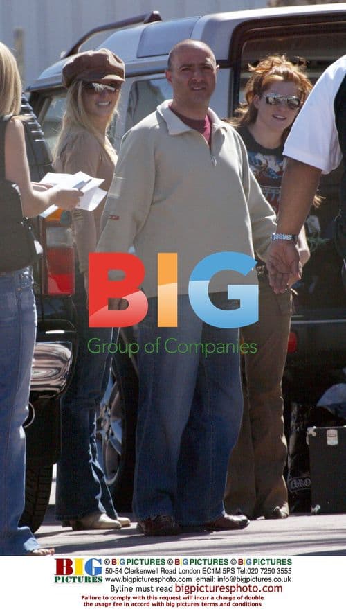 Britney Spears and Phil Maloof board private jet