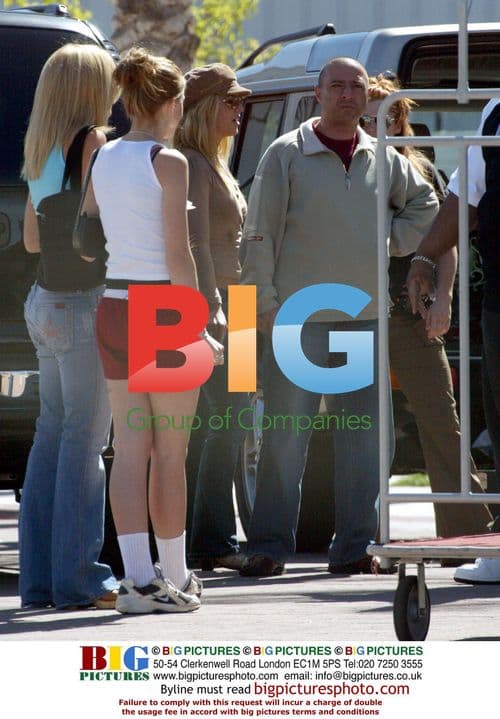 Britney Spears and Phil Maloof Depart Las Vegas