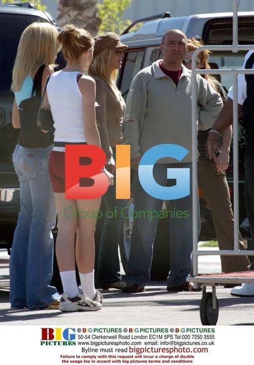 Britney Spears and Phil Maloof Depart Las Vegas