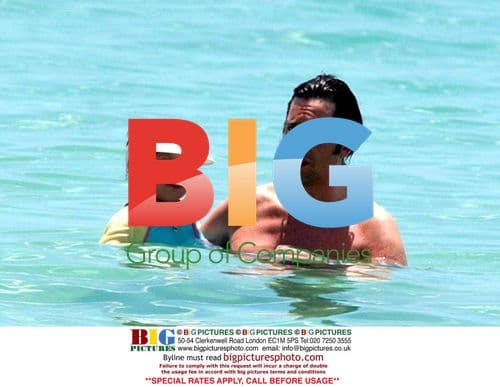 Laurence Llewelyn Bowen and Family at Barbados Beach