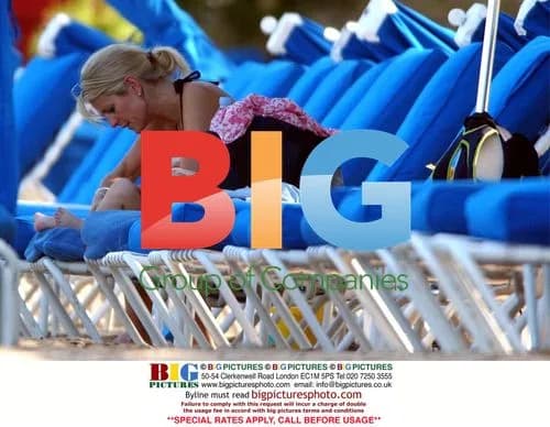Ulrika Jonsson and family on Caribbean holiday