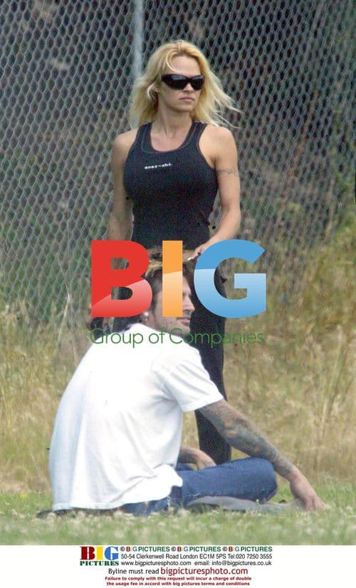 Tommy Lee and Pamela Anderson with sons