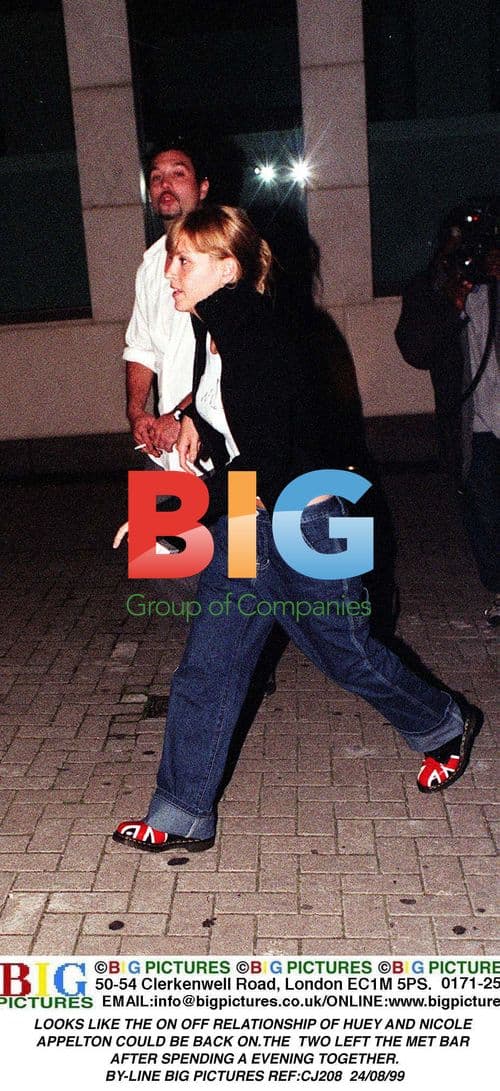 Nicole Appleton and Huey Spotted at Met Bar