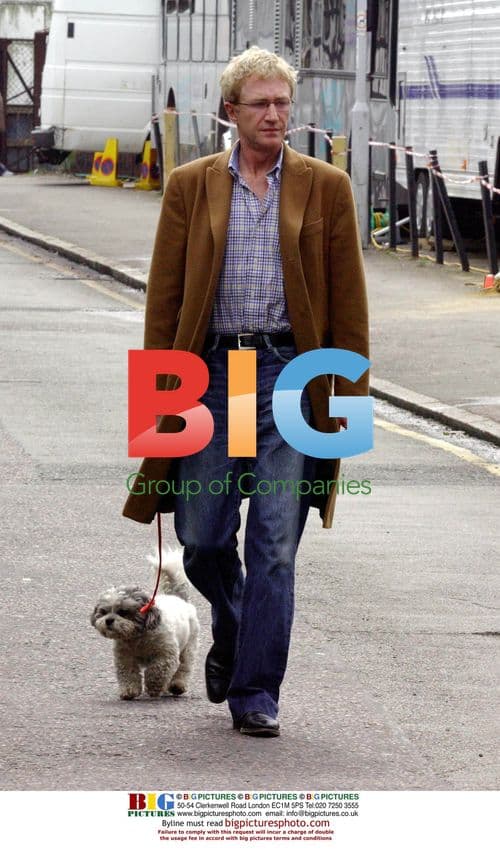 Paul O'Grady aka Lily Savage with Dog