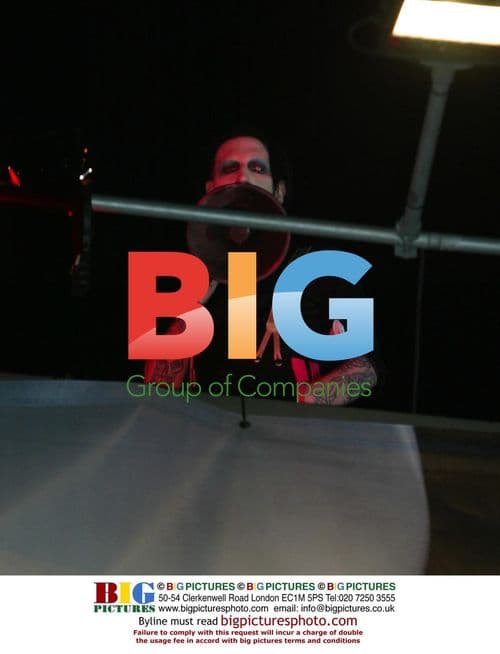 Marilyn Manson on Rooftop