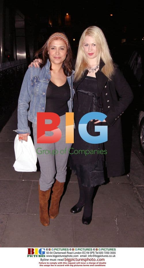 Dennis Gill and Roger Taylor's wife and friend