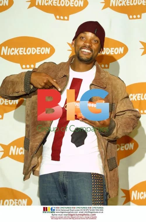 Will Smith with Nickelodeon Kids' Choice Award