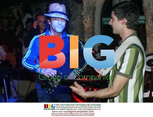 JAY KAY AND JAMIROQUAI SEEN PERFORMING GIG IN MILAN