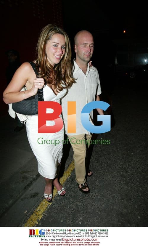 Claire Sweeney and boyfriend Tony Hibberd out in London