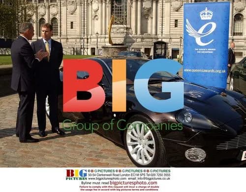 Prince Andrew presents Queen's design award