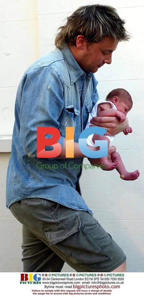 Jamie Oliver with daughter Daisy Boo
