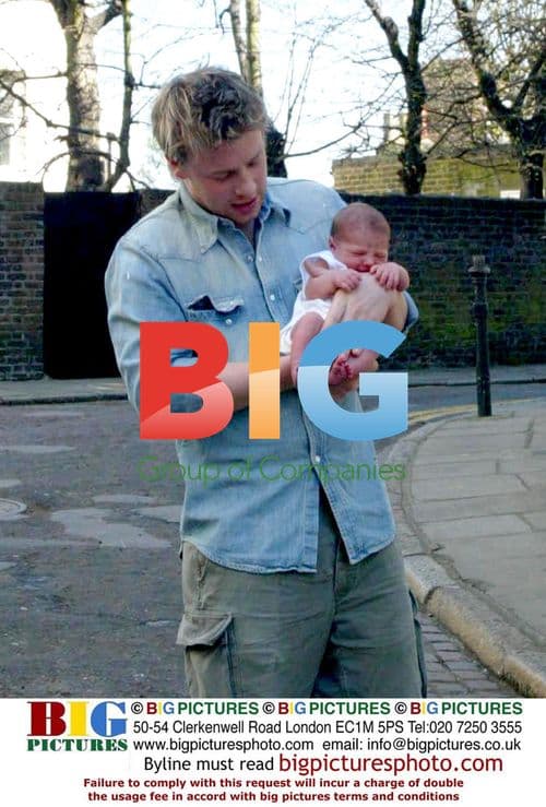 Jamie Oliver with Daughter Daisy Boo in London