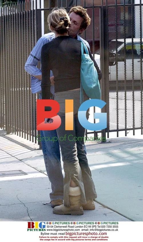 Cameron Diaz flirting in West Hollywood