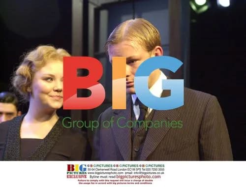 Charlie Brooks and Adam Rickitt in 'Office Games'