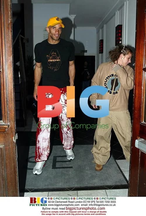 David James and Girlfriend at Funky Buddha