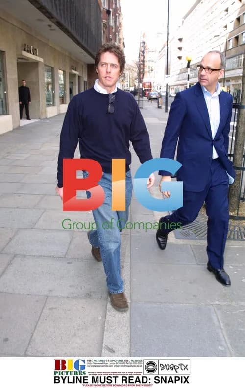 Hugh Grant and Friend in London