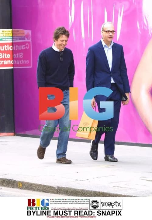 Hugh Grant and Friend in London
