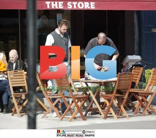 TV Presenter Jamie Theakston Lunching in London