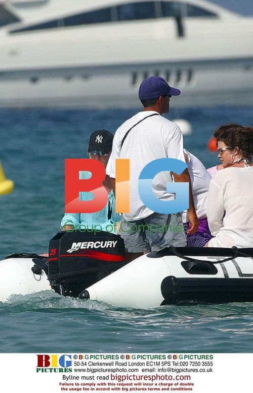 Duchess of York with daughters in France