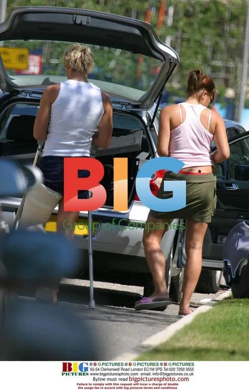 Jade Goody and boyfriend Jeff with baby Bobby Jack