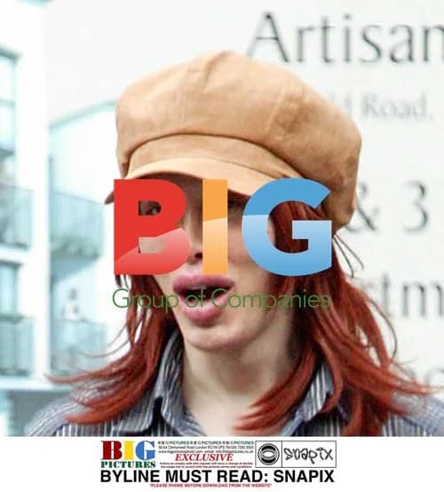 Pete Burns, 80s singer, out shopping in London