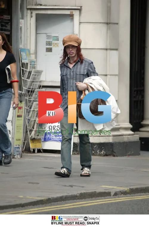 Pete Burns Shopping in London