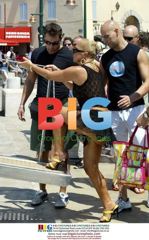 Donatella Versace Shopping in France