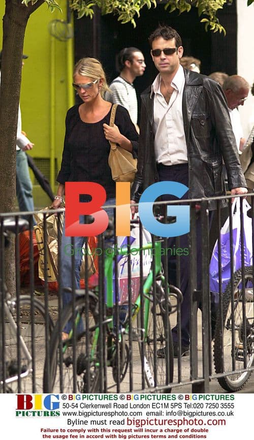 TV Presenter Ulrika Jonsson and Fiance Shopping