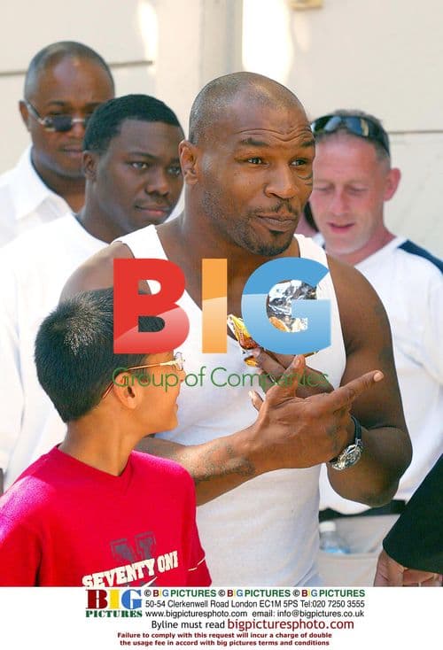 Mike Tyson Shops on Rodeo Drive