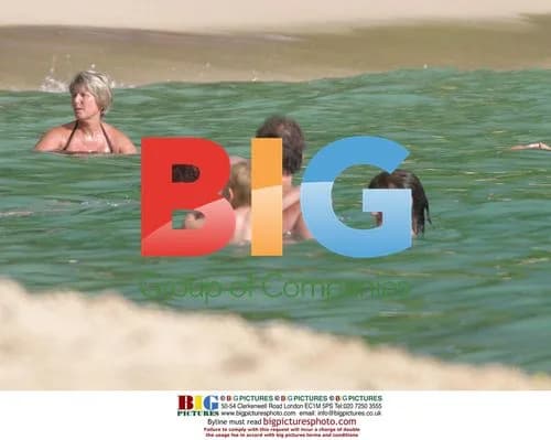 Tony Blair on Holiday in Barbados