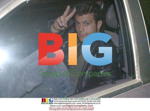 Singer Abs Leaving London Club