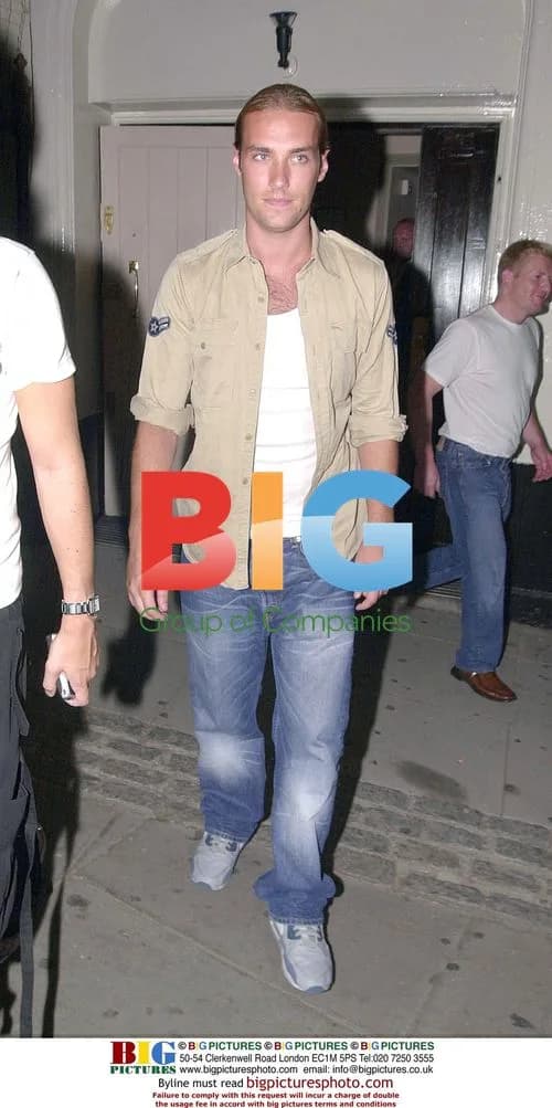 Calum Best Leaving Club in London