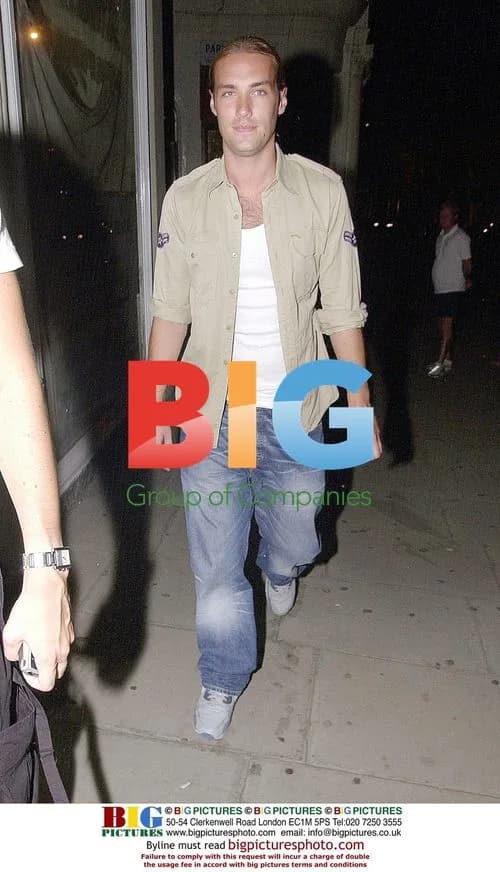 Calum Best Leaving Club in London