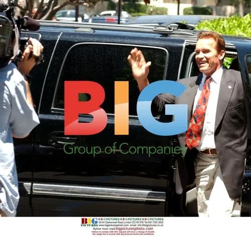 Arnold Schwarzenegger at Recall Election