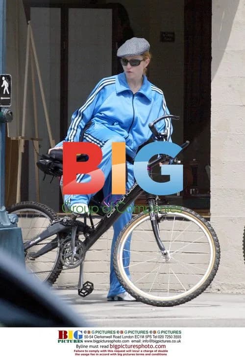 Madonna rides bike in Beverly Hills