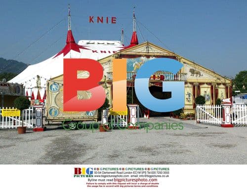 Princess Stephanie with Circus Knie Acrobat