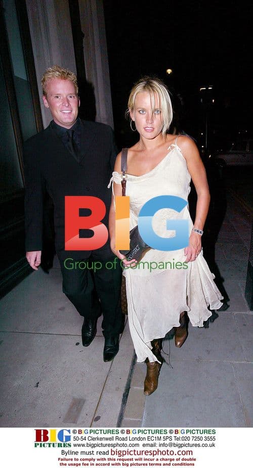 Davinia Taylor leaving party in London