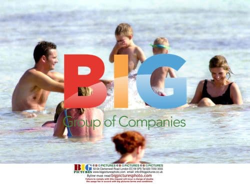 Princess Cristina of Spain with family in Spain